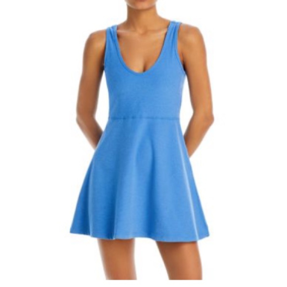 Beyond Yoga movement dress  Blue Dress